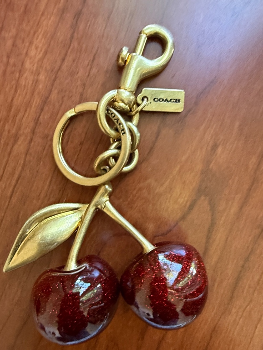 Coach Cherry Bag Charm - Picture 4 of 6